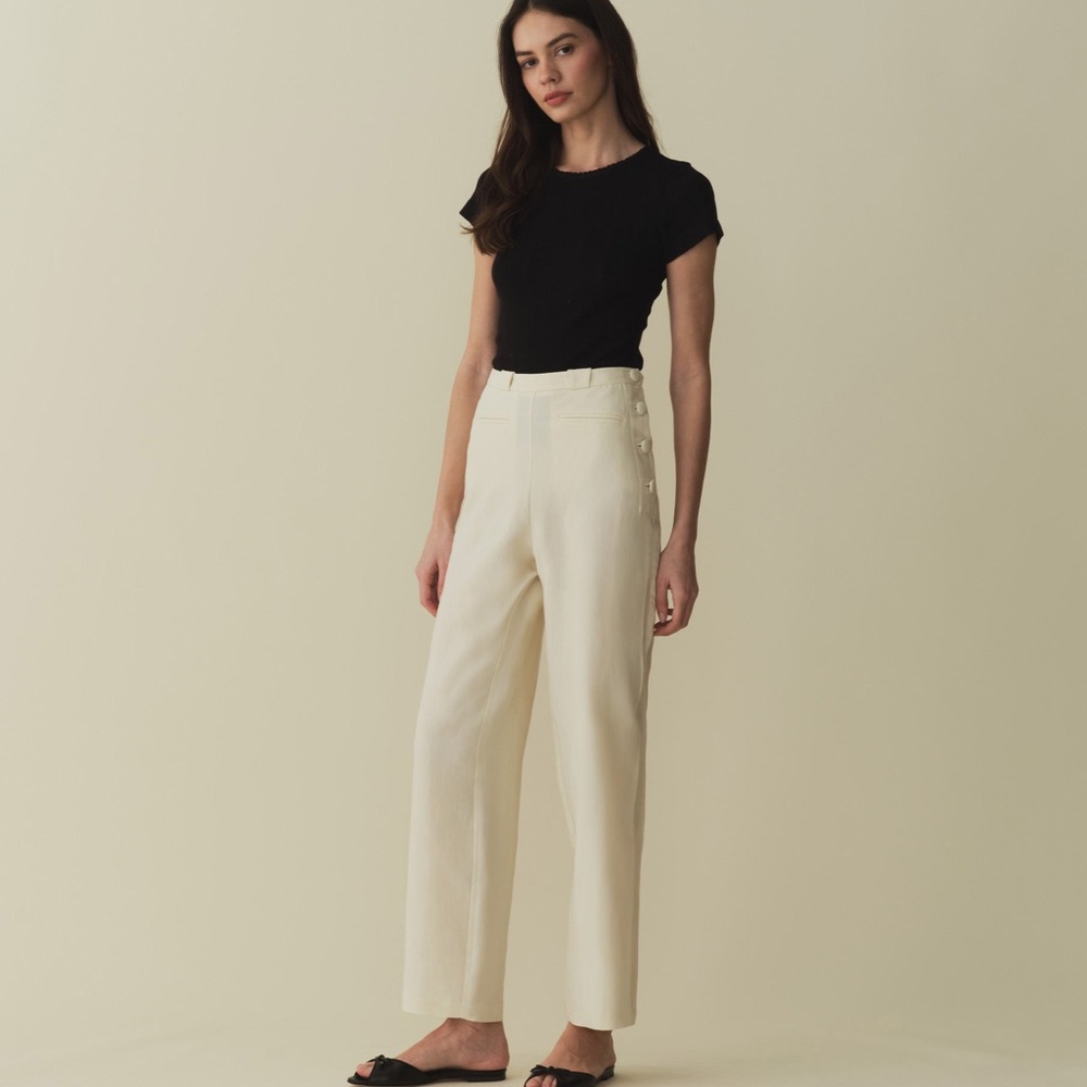 NWT Doen Stratford Pants in Marigold Size 2